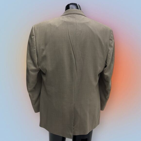 CROFT & BARROW Men's 44R Tan Blazer - Picture 3 of 4